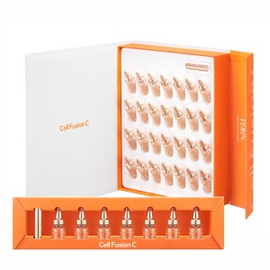 Cell Fusion C Salmon PDRN Ampoule- Kuracja ujędrniająca poprawiająca elastyczność skóry 28 szt 