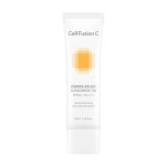 Cell Fusion C Derma Relief Sunscreen 100 SPF 50+/PA ++++- Krem nawilżający z wysoką ochroną przeciwsłoneczną dla całej rodziny 50ml