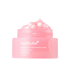 Medicube PDRN Pink Collagen Capsule Cream- Rozświetlający krem-żel kapsułkowy do twarzy z kolagenem i PDRN 55 ml