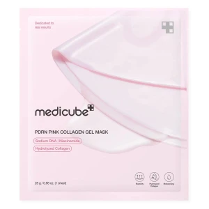 Medicube PDRN Pink Collagen Gel Mask- Kolagenowa maska do twarzy 1 szt 