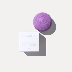 Newsha Luxurious Lavender Bath Bomb- Kula do kąpieli 60gr 1 szt 