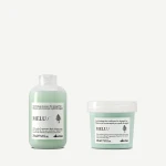 Davines MELU Shampoo + Conditioner – Zestaw wzmacniający przeciw łamliwości włosów zniszczonych 2x250 ml