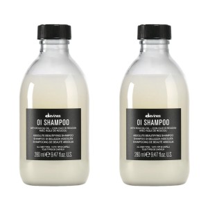 Davines Duo Set OI Shampoo – Zestaw regenerujący i nabłyszczający do wszystkich rodzajów włosów 2x280 ml