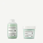 Davines MELU Shampoo + Conditioner – Zestaw wzmacniający przeciw łamliwości włosów zniszczonych 2x250 ml