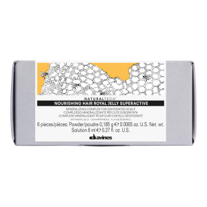 Davines Naturaltech Nourishing superactive hair royal jelly - koncentrat mineralizujący i witaminizujący z mleczkiem pszczelim