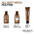 Redken All Soft Mega Hydramelt Leave-In Treatment 150 ml - Redken odżywcza kuracja do bardzo suchych włosów 150 ml.,.jpeg