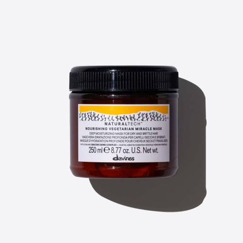 Davines Nourishing Vegetarian Miracle Mask - Maska głęboko nawilżająca do suchych i łamliwych włosów 250 ml.jpg