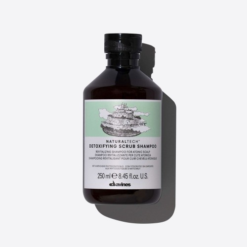 Davines Detoxifying Scrub - Szampon z Peelingiem do Zwiotczałej Skóry Głowy 250 ml.jpg