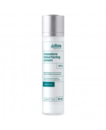 Dottore Rossatore Resurfacing Cream – wygładzający krem  na noc do cery naczyniowej i wrażliwej  50ml.jpg