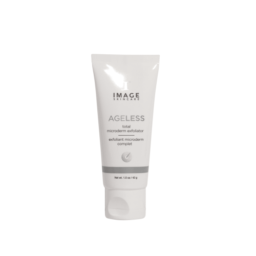 Image AGELESS TOTAL MICRODERM EXFOLIATOR, 42 G  PREPARAT ZŁUSZCZAJĄCY 3W1 ZAWIERAJĄCY ENZYMY OWOCOWE, KWASY AHA I PHA, KWARC RÓŻOWY, PROSZEK BAMBUSOWY 42g.png