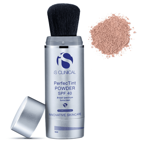 iS Clinical PerfecTint Powder SPF 40 Puder ochronny SPF 40 w pędzlu - kolor Beż 2 x 3,5 g.png
