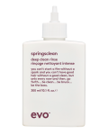 EVO SPRINGSCLEAN Deep Clean Rinse – intensywnie oczyszczająca kąpiel do włosów kręconych i falowanych 300 ml