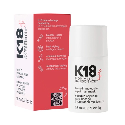K18 leave-in molecular repair hair mask - 4 minutowa maska bez spłukiwania 15 ml.jpg