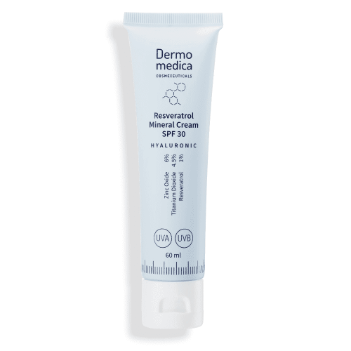 Dermomedica Resveratrol Mineral Cream SPF 30 Przeciwstarzeniowy krem z resweratrolem i filtrem 60 ml.png