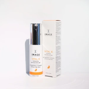 Image VITAL C Hydrating Eye Recovery Gel wygładzający delikatne zmarszczki i rozświetlający komfortowy krem pod oczy 14,7 g