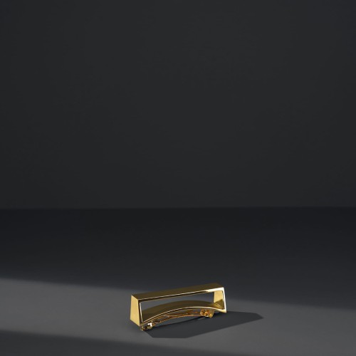 Oribe Geometric Gold Plated Metal Barrette – płaska spinka do włosów.jpg