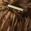 Oribe Geometric Gold Plated Metal Barrette – płaska spinka do włosów..jpg