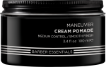 Redken Brews MANEUVER Cream Pomade, pomada do włosów o gładkim wykończeniu 100ml