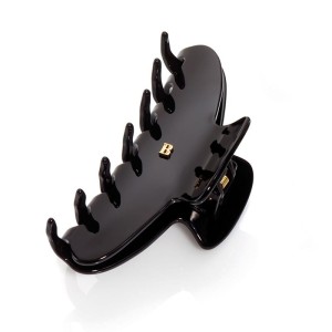 Spinka klamerka do włosów Balmain Hair, czarna, duża, Pince a cheveux L Black large